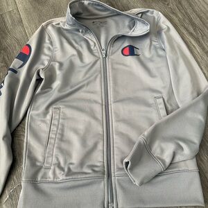 Champion Silver Zip-Up Jacket